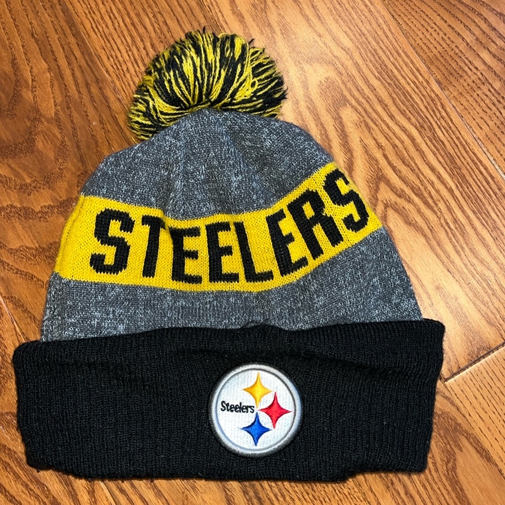 NFL Pittsburgh Steelers youth winter beanie winter hat new era brand